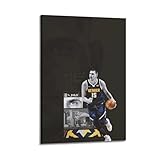 HASUEQWERURU Nikola Joki? Poster dcoratif sur toile style rtro pour salon, chambre  coucher, 40 x 60 cm, avec cadre