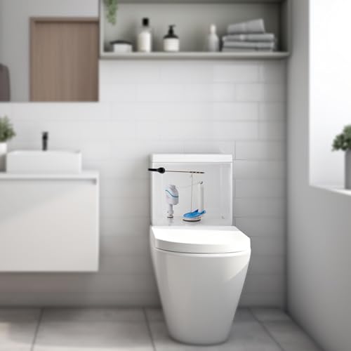 Hibbent 2 pcs Universal 3 Inch Toilet Flapper Replacement - image 2