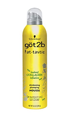 got2b fat-tastic Instant Collagen Infusion Mousse 8.50 oz ( Pack of 3)