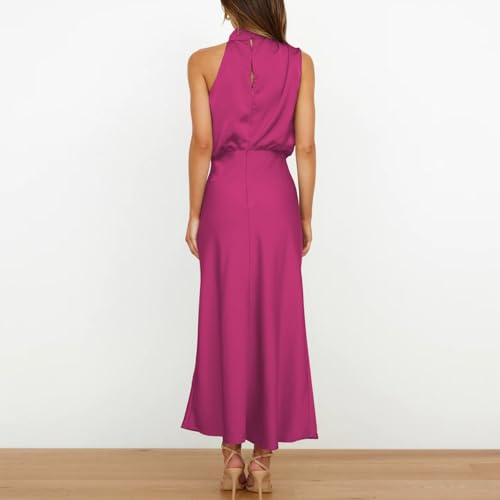 Robe de cocktail chic et fluide pour cérémonie officielle