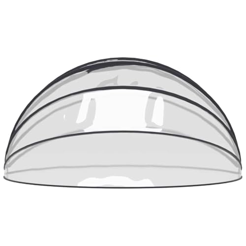 vidaXL Pool-Kuppel 559x275cm Poolüberdachung Pavillon Pool Zelt Poolzubehör Überdachung Pool Dome Zubehör Schwimmbecken Poolzelt Poolkuppel