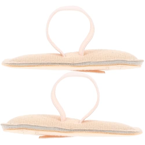 NIYANGLE 2Pcs Separator Cushions Lightweight Support for Toes Breathable Spacers for Comfort and Bunion Relief Suitable for All Foot