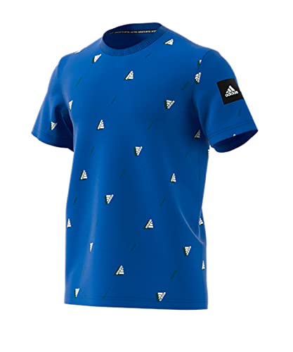 adidas Mhe Tee GFX 2 Tricot Homme en maille technique légère et douce