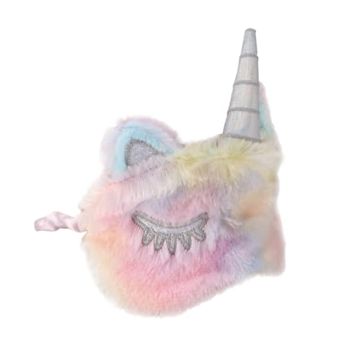 NOLITOY Máscara de Dormir con Diseño de Unicornio Suave y Opaca para Mujeres y Niñas Cubierta de Ojos para Sueño Reparador y Viajes Antifaz Cómodo y Colorido para Bloqueo de Luz