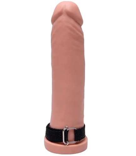 Capa Peniana Realística Cinta Ajustável – 19 X 4 cm