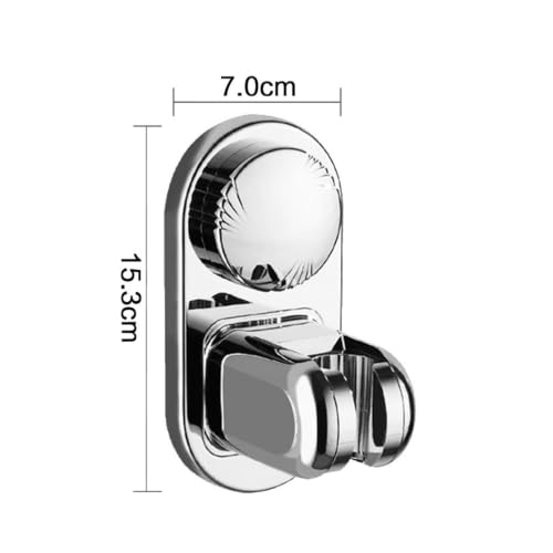 Soporte de ducha orientable 360 con ventosa universal para cabezal 7