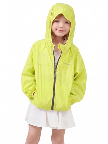 Veste anti-UV fille UPF50+ Miipat imperméable et à séchage rapide pour l'été