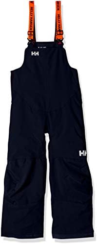 Helly Hansen Kids' Big Rider 2 Insulated Waterproof Windproof Breathable Bib Ski Pants, 597 Navy, 10