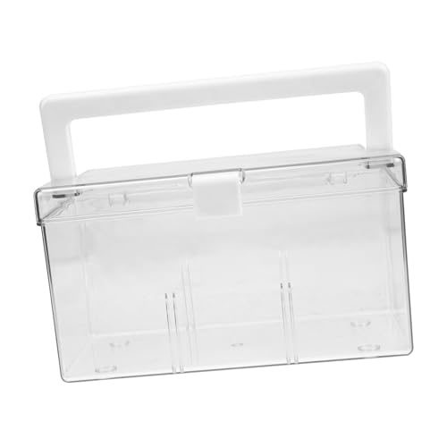 Boîte de portable transparente Healvian idéale pour le voyage et l'organisation à l'école