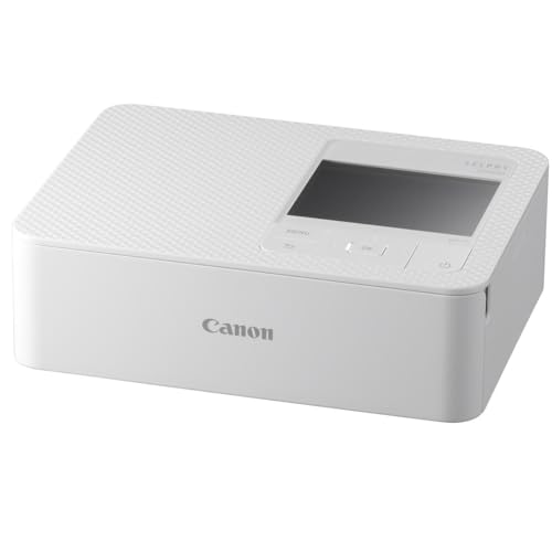 Image of Canon SELPHY CP1500 Wireless Compact Photo Printer, White | Complete Photo Printing Bundle With Ink, Paper, Shoulder Bag, Power Adapter, Paper Cassette And AC Cable