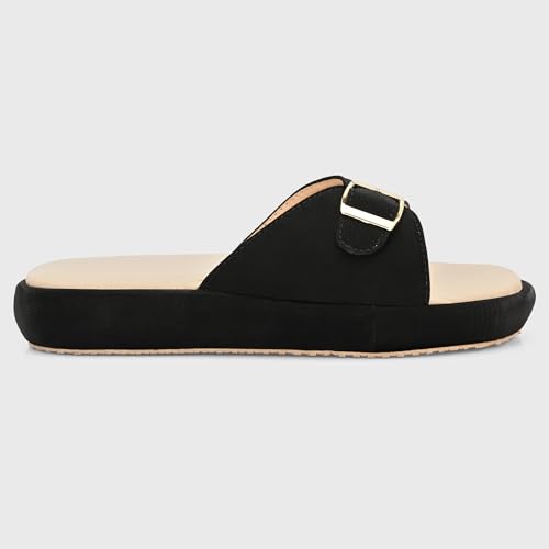 Image of Centrino Women's Sandals | Elegant Stylish Slip-On Chappals for Ladies |Lightweight & Breathable Slippers /Flip-Flops| Durable Outdoor Synthetic Casual Wear,Party and Formal Occasions(9322)