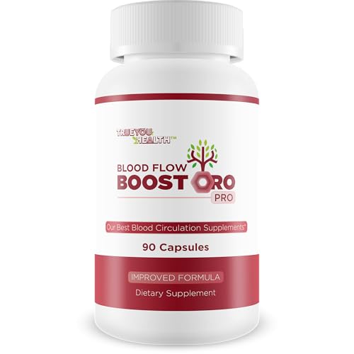 Blood Flow Boostoro Pro - Improved Formula - Our Best Blood Flow Pills for Men & Best Circulation Supplement for Men Blood Flow - Better Blood Flow Vitamins for Men Circulation Vasodilator Supplements