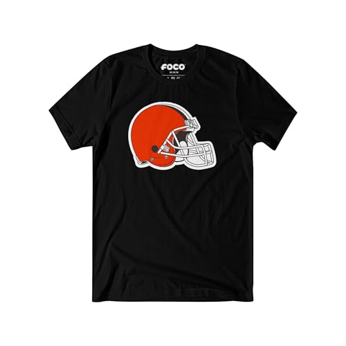 Image of FOCO Men's NFL Team Primary Logo Black Short Sleeve T-Shirt