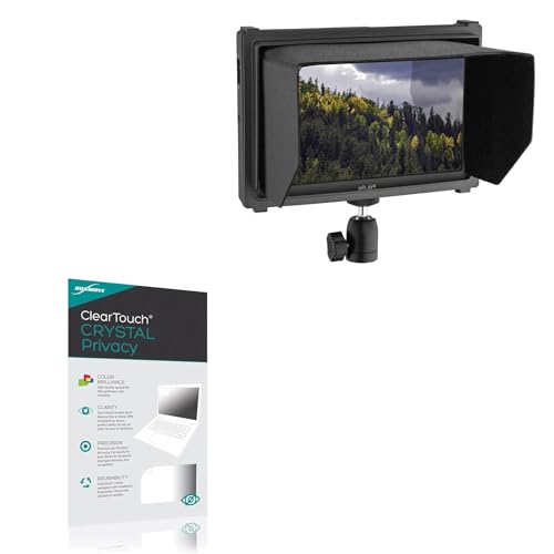 BoxWave Screen Protector Compatible with Elvid OCM-7P-HDR FieldVision (7 in) - ClearTouch Crystal Privacy (2-Pack), Privacy Screen Protector Flexible Film Clear