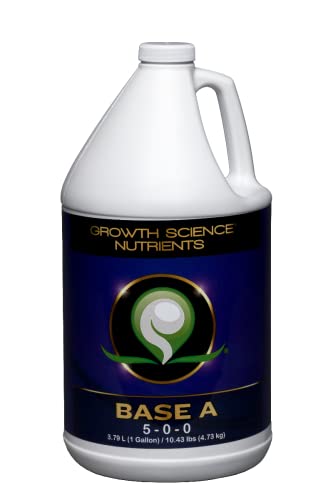 Growth Science Nutrients - Base A (5-0-0) : Base Nutrients (Gallon)