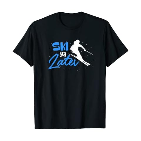 Ski Skiing Skier Winter Sports T-Shirt Cover
