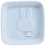金正陶器(Kaneshotouki) ディック・ブルーナ 「 ミッフィー Miffy 」 醤油皿 直径約8cm ボーダー 日本製 208140