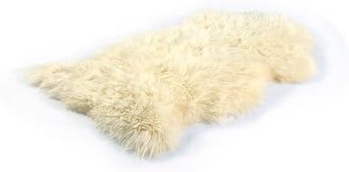 Bowron One Pelt Gold Star Rug