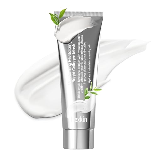 Hexkin Collagen Peel Off Facial Mask Wrapping Peel Off Face Mask Elasticity Hydration Care, Reduces Sagging Dullness For Glowing Skin Korean Skin Care, 2.82oz.