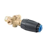 raseparter 3650PSI VRT3-250 8GPM Pressure Washer Regulator 3/8 Inch FNPT for with Adjustment Knob for Pressure...