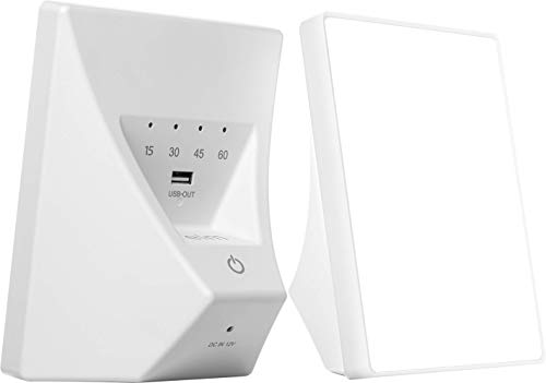 elm-Light-Light-Therapy-Lamp-10000-Lux-LED-UV-Free-Adjustable-Brightness-Custom-Angle-Auto-Countdown-Timer-USB-Port-for-Phone-Charging-Replicate-Natural-Sunlight-for-Seasonal-Blues