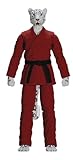 Icon Heroes Zoo Jitsu Fighters: Shadow The Snow Leopard (Red Gi) 6-Inch Action Figure
