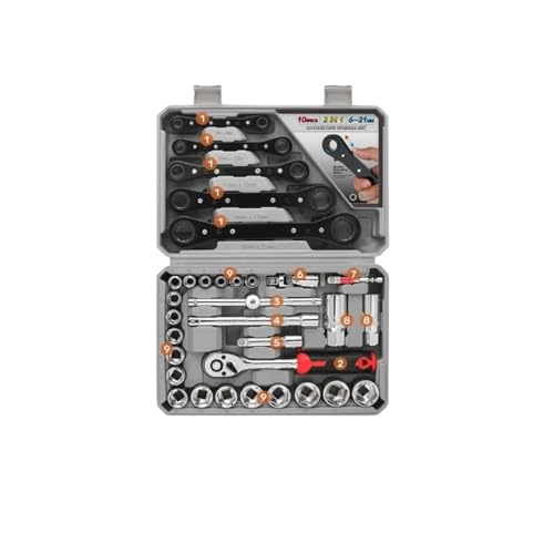 Juego combinado de herramientas automotrices 32 piezas miniatura 1