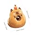 Yajuyi Portable Capybara Stuffed Doll for Napping on, Squint Eyes