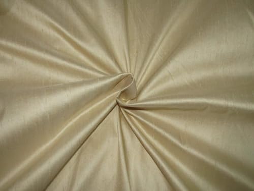 Soie pure Dupioni dorée 137,2 cm pour sublimer votre intérieur