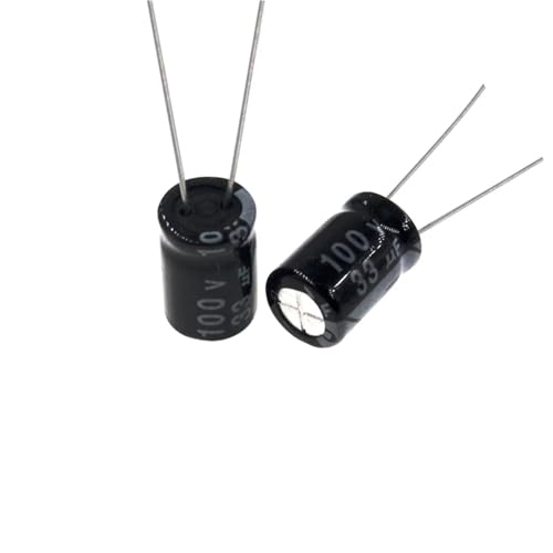 Condensateurs électrolytiques 33uF 100V radiaux en lot de 20 pièces