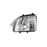 Feu de position de rétroviseur latéral gauche/droit 31111813 pour Volvo XC90 XC70 2008-2012 couvercle de clignotant 31111814