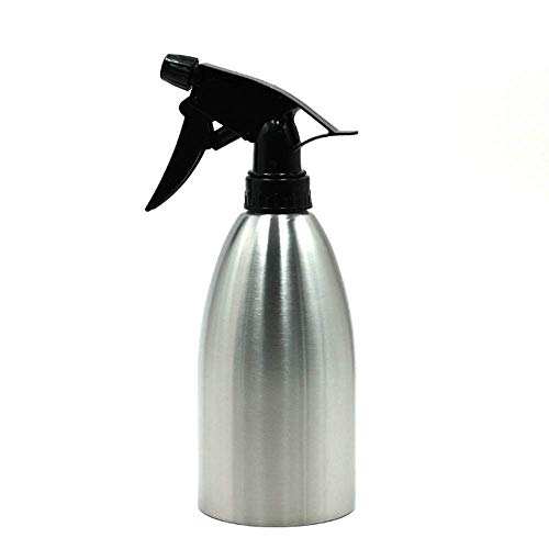 HSJLH Spray bottle, 304 stainless steel spray bottle watering flavoring edible oil bottle 500ml bottles for kitchens and horticultural