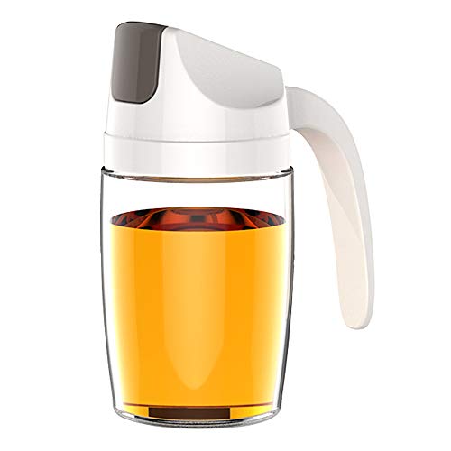 Entemah - Botellas de Dispensadoras de Aceite de Oliva, Olive Oil Vinegar Syrups Bottle Dispenser Cruet, Juego de Cruet Medidor Para Cocina 300 ml Cover