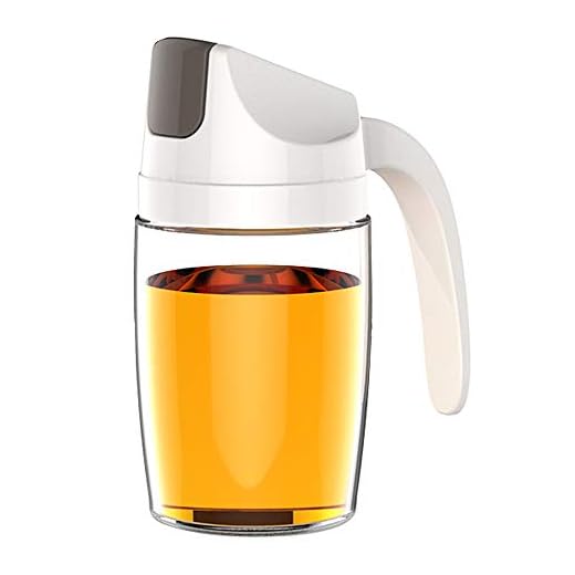 Entemah - Botellas de Dispensadoras de Aceite de Oliva, Olive Oil Vinegar Syrups Bottle Dispenser Cruet, Juego de Cruet Medidor Para Cocina 300 ml