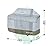 [monsoon] BBQ Grill Cover Waterproof Barbecue Grill Covers (55")