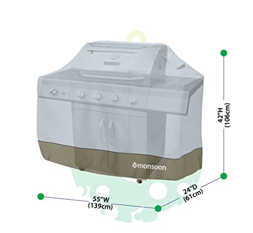 Monsoon PT-GRL-55 [Monsoon] Bbq Grill Cover Waterproof Barbecue Grill Covers  thumb #1