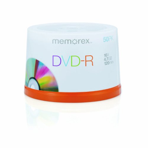 Memorex Torre DVD vergini, velocità 16x