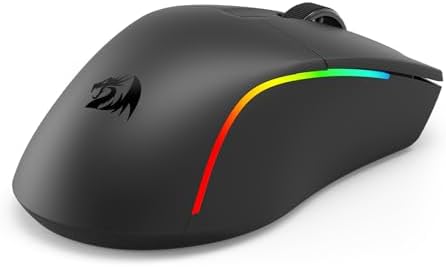Mouse Gamer Redragon Deicide Lite RGB Preto PAW3313 1000DPI M816-...