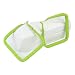 Square Colorful Neon Hoop Earrings Green Trendy Large