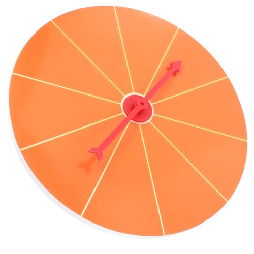 CIYODO Prize Wheel Turntable Rotatable Game Wheel for Parties Education Events Safe Raffle Game Prop