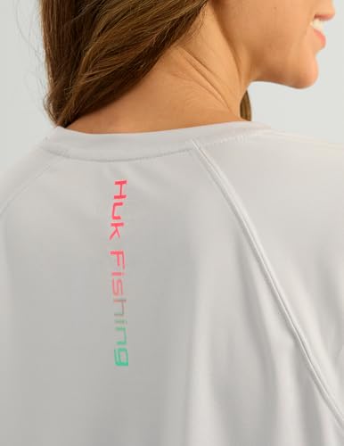 HUK Womens Pursuit Long Sleeve Shirt, Performance Shirt + Sun Protection3