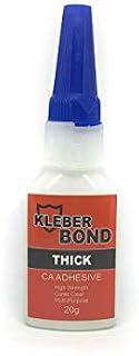 Kleber Bond - CA Adhesive - Thick - High Strength Glue - Dries Clear - Multi Purpose - 20g