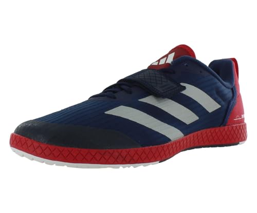 adidas The Total Strength Training Mens Weightlifting Shoes in Navy and Red