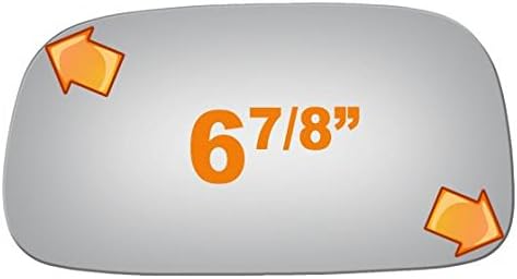 Burco 2547 Driver Side Replacement Mirror Glass for 1989-1992 TOYOTA CRESSIDA