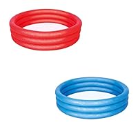 Bestway Play Paddling Pool | Inflatable Garden Pool for Toddlers and Kids, 1.02 m x 25 cm, Ages 2+, Assorted Colours