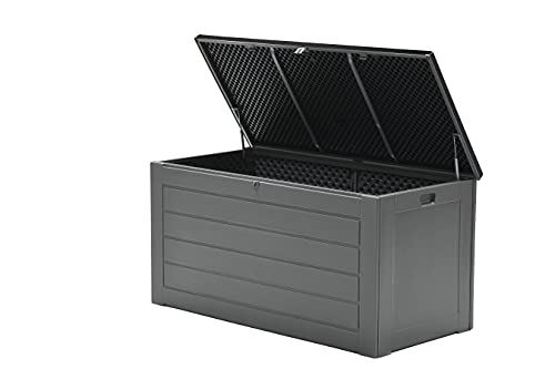 Garden Impressions Voll Kunststoff Aufbewahrungsbox Jersey 680 Liter mit Hubautomatik – Bild 3