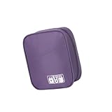 Compartiments spacieux avec poches en maille élastique et sangles sécurisées qui s'emmêlent tandis que la construction ergonomique et la poignée de transport assurent la portabilité dans tous les organiseurs de technologie de voyage