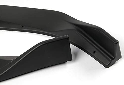 3PCS Front Bumper Lip Kit fit for Compatible with 2016-2019 Nissan Sentra, Sport-Style Splitter Trim Protection Spoiler, Air-Dam-Chin-Diffuser (Unpainted Matt Black)