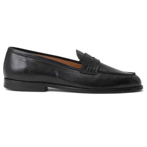 Image of Bruno Magli Women's Lixia Loafers, Leather Shoes, Slip-On Dress Shoes