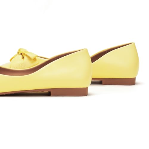 Image of C.Paravano Flats for Women | Ballet Flats | Square Toe | Dressy Casual Shoe